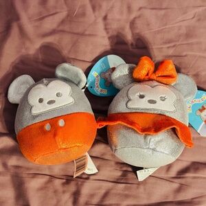 Squishmallows - Disney 100 Mickey and Minnie Plush Set